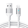 Joyroom kábel USB - Lightning 2,4A A10 sorozat, 1,2 m fehér (S-UL012A10)