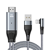 Joyroom Lightning - HDMI 4K@60Hz adapter képernyőtükrözése szürke (SY-35L1)