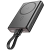Joyroom mágneses powerbank állvánnyal JR-PBM01, 20W, 10000mA feketék (JR-PBM01 Bl)