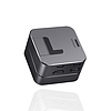 Joyroom Multifunctional Hub USB Type C - USB 3.0 / RJ45 / HDMI / USB Type C / Thunderbolt MacBook Pro-hoz szürke (S-H121 Grey)