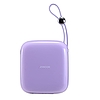 Joyroom powerbank 10000 mAh Jelly Series 22,5 W beépített USB C kábellel, lila (JR-L002)