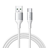 Joyroom S-A28 Flash sorozatú 3A USB-A - USB-C kábel 1m - Fehér