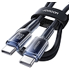 Joyroom S-A42 60W USB-C kábel 1.2m fekete (S-A42 C-C Bl)