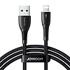 Joyroom Starry Series SA32-AL3 3A USB-A / Lightning kábel 1m - fekete