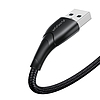 Joyroom Starry Series SA32-AL3 3A USB-A / Lightning kábel 1m - fekete