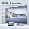 Joyroom SY-20C1 USB-C (szögletes) / HDMI (egyenes) kábel 4K 60Hz 2m - szürke
