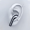 Joyroom TWS vezeték nélküli Bluetooth fülhallgató fekete fejhallgató (JR-TL6)