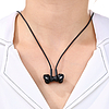 Joyroom vezeték nélküli bluetooth sport fejhallgató nyakpánt fekete (JR-D6)