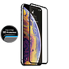 Just Mobile Xkin edzett üveg képernyővédő fólia iPhone Xs Maxhez átlátszó/fekete (SP-565F)