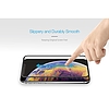 Just Mobile Xkin edzett üveg képernyővédő fólia iPhone Xs Maxhez átlátszó/fekete (SP-565F)