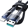 Kábel USB-A Lightning Joyroom S-A42 3A 1.2m fekete (S-A42 A-L Bl)