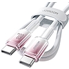 Kábel USB-C USB-C Joyroom S-A42 60W 1.2m fehér (S-A42 C-C Wh)