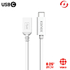 Kanex USB-C-USB adapter 21 cm fehér (KU3CA107I)