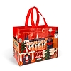 Karácsonyi ajándéktáska - 31 x 25 x 17 cm - 4 féle (59728)