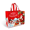 Karácsonyi ajándéktáska - 31 x 25 x 17 cm - 4 féle (59728)