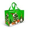Karácsonyi ajándéktáska - 31 x 25 x 17 cm - 4 féle (59729)