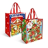 Karácsonyi ajándéktáska - 35 x 39 x 18 cm - 2 féle (59727)