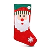 Karácsonyi csizma - 42 x 24,5 cm - textil - 3 féle (58668B)