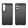 Karbon tok Samsung Galaxy S24 FE-hez - fekete
