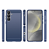 Karbon tok Samsung Galaxy S25+ készülékhez - kék