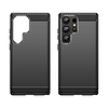 Karbon tok Samsung Galaxy S25 Ultra készülékhez - fekete