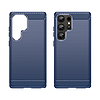 Karbon tok Samsung Galaxy S25 Ultra készülékhez, kék