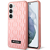 Karl Lagerfeld 3D Monogram tok Samsung Galaxy S23+ készülékhez - Rózsaszín