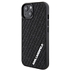 Karl Lagerfeld 3D Rubber Multi Logo tok iPhone 15-höz - fekete