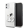 Karl Lagerfeld Choupette Fun - tok iPhone 11-hez átlátszó (KLHCN61CFNRC)