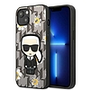 Karl Lagerfeld Flower Ikonik Karl tok iPhone 13 mini telefonhoz - szürke