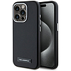 Karl Lagerfeld FW fémlemezes MagSafe iPhone 15 Pro Max tok - fekete