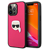 Karl Lagerfeld Ikonik Karl´s Head fémtok iPhone 13 Pro / 13 6.1"-hez - rózsaszín