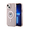 Karl Lagerfeld IML Choupette MagSafe - iPhone 15 Plus tok rózsaszín (KLHMP15MHFCCNOP)