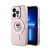 Karl Lagerfeld IML Choupette MagSafe - iPhone 15 Pro tok rózsaszín (KLHMP15LHFCCNOP)