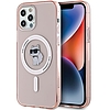 Karl Lagerfeld IML Choupette MagSafe tok iPhone 12/12 Pro-hoz - rózsaszín