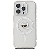 Karl Lagerfeld IML fém Karl Head MagSafe tok iPhone 16 Pro Max telefonhoz - fehér