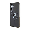 Karl Lagerfeld IML Karl & Choupette Glitter MagSafe - Samsung Galaxy S24 tok fekete (KLHMS24SHGKCNOK)
