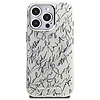 Karl Lagerfeld IML Karl Script Pattern MagSafe tok iPhone 16 Pro Maxhoz - fehér