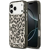 Karl Lagerfeld IML leopárdmintás MagSafe tok iPhone 17 Pro Maxhoz - barna