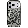 Karl Lagerfeld IML leopárdmintás MagSafe tok iPhone 17 Próhoz - barna