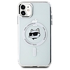 Karl Lagerfeld IML Metal Choupette Head MagSafe - tok iPhone 11-hez fehér (KLHMN61HLSCHH)