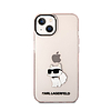 Karl Lagerfeld IML NFT Choupette - iPhone 14 tok rózsaszín (KLHCP14SHNCHTCP)