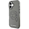 Karl Lagerfeld IML strasszos Karl Head tok iPhone 16-hoz, fekete