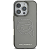 Karl Lagerfeld IML strasszos Karl Head tok iPhone 16 Pro-hoz, fekete