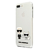 Karl Lagerfeld Karl & Choupette iPhone 7/8 Plus tok - átlátszó