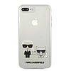 Karl Lagerfeld Karl & Choupette iPhone 7/8 Plus tok - átlátszó