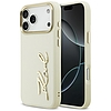 Karl Lagerfeld Karl Script Logo tok iPhone 17 Pro Maxhoz - bézs