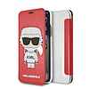 Karl Lagerfeld Karl Space Cosmonaut iPhone X/XS tok - piros