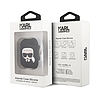 Karl Lagerfeld KLACCSILKHBK AirPods borító czarny/fekete szilikon Ikonik