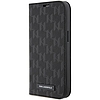 Karl Lagerfeld KLBKP14LSAKLHPK iPhone 14 Pro 6.1" könyvespolc fekete/fekete Saffiano Monogram